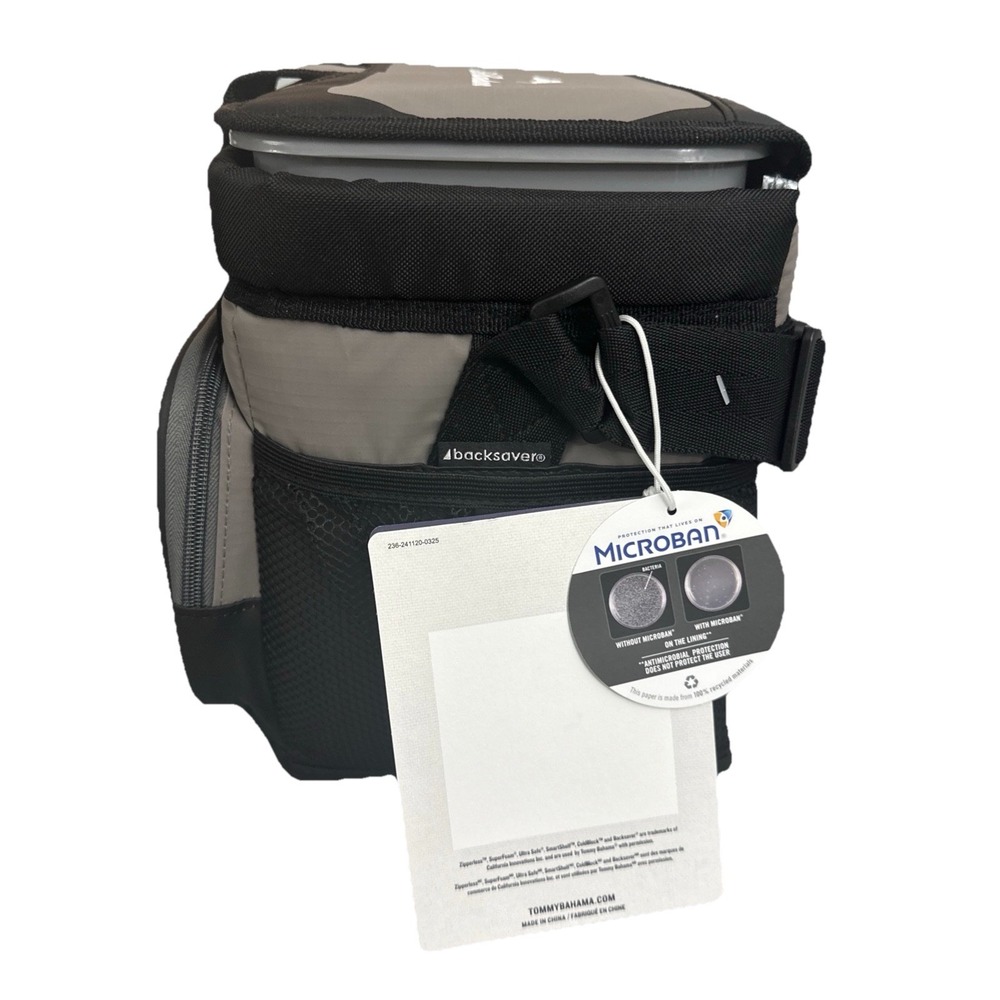 Tommy Bahama Zipperless Coldlok Hardbody Cooler With Deep Freeze Insulation New - Picture 4 of 11